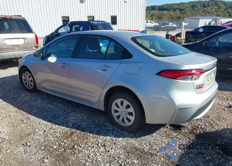 2020 Toyota Corolla L z USA, uszkodzony, nr VIN 5YFDPRAE5LP030598